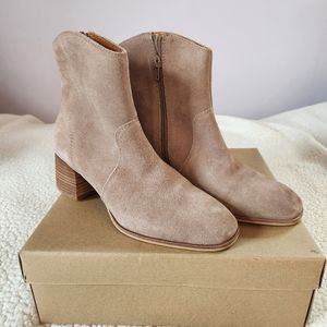 Lucky Brand Suede Booties